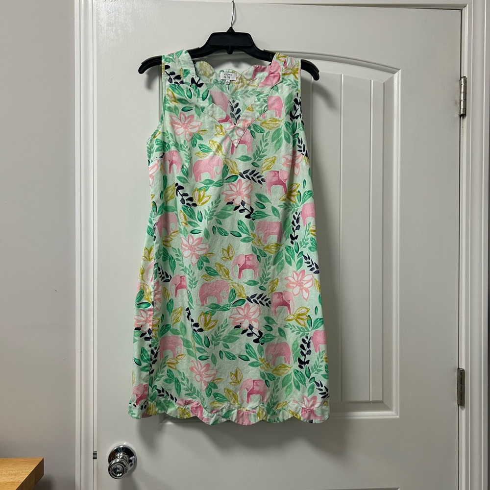 Floral Sleeveless Dress - Multicolor
